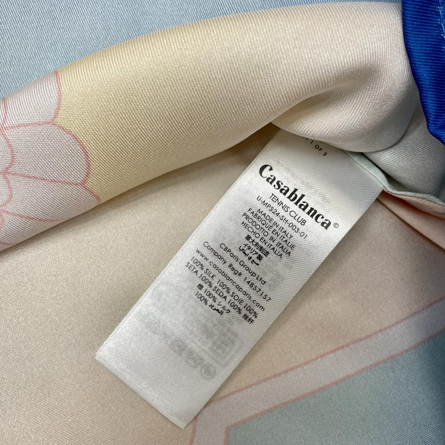 Casablanca L'Arch Colore Silk Shirt   CA3500 - DesignerGu