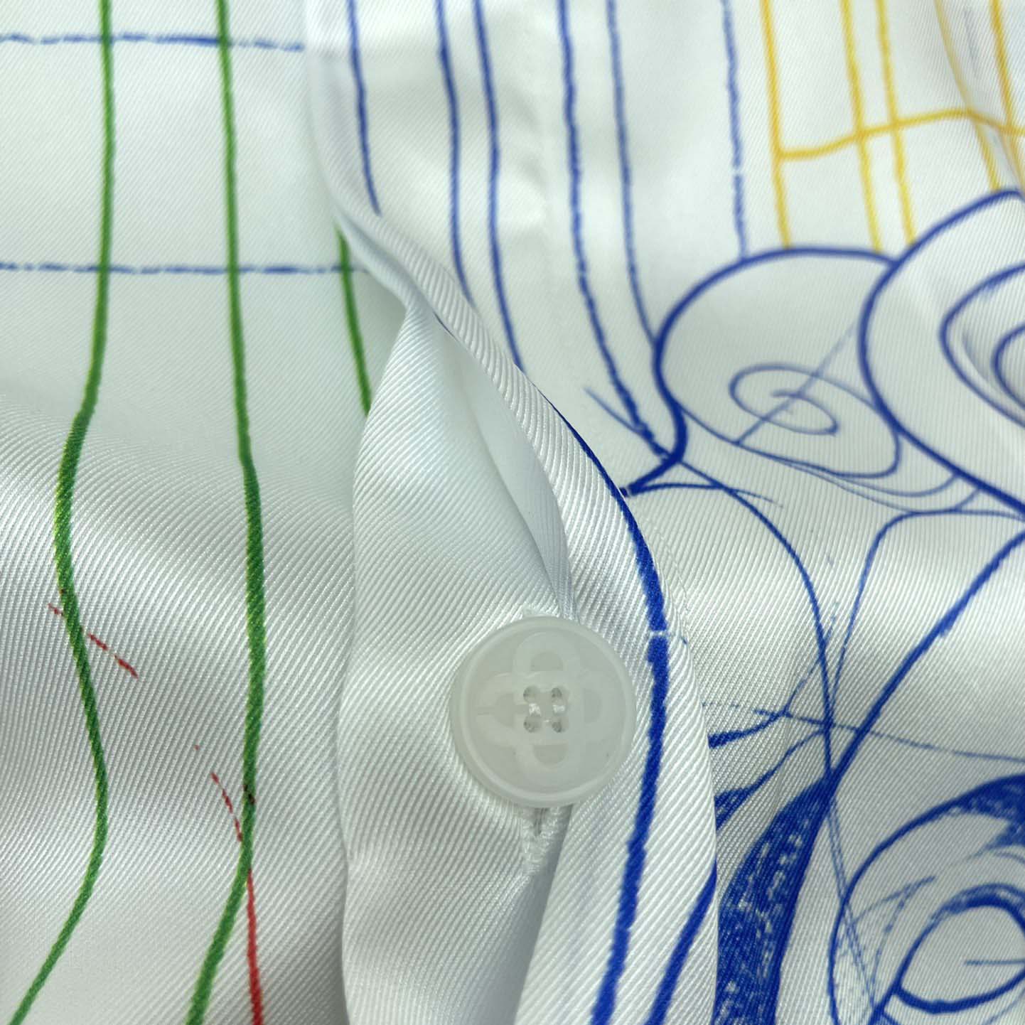 Casablanca Silk Cuban Shirt     CA3513 - 