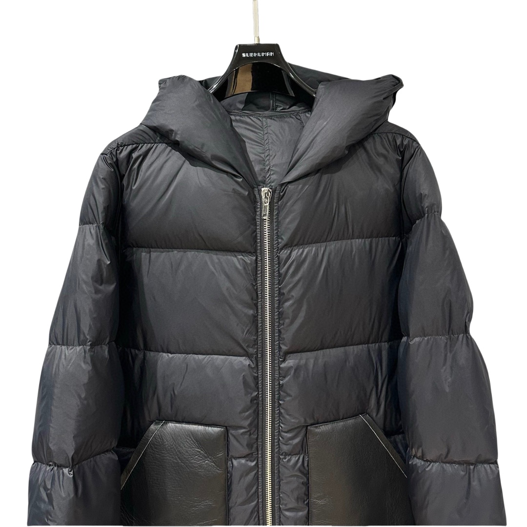 Rick Owens Hooded Duvet Jacket  - 