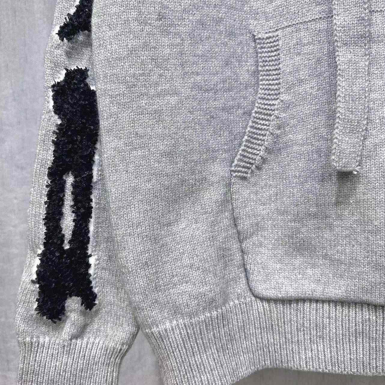 Amiri Bones Hoodie With Embroidered Logo - 