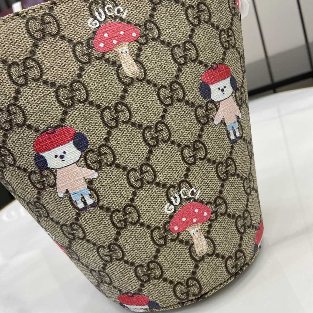 Gucci Children's Printed GG Bucket Bag  - 