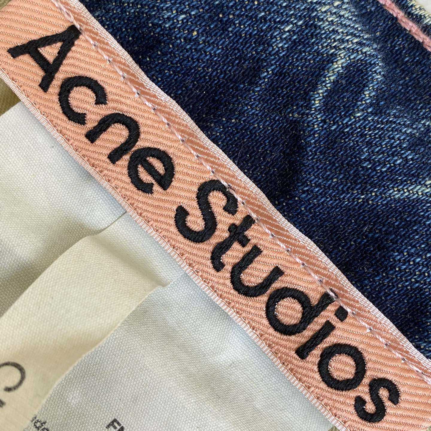Acne Studios Loose Fit Denim Trousers  - 