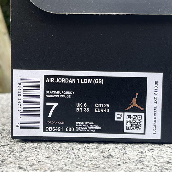 Jordan Air Jordan 1 LOW Sneaker    DB6491-600 - 