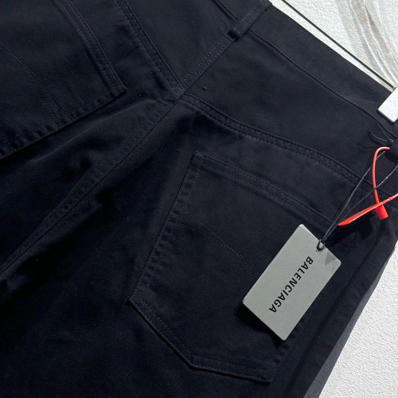 Balenciaga Under Armour® Tracksuit Denim Pants In Black  - 