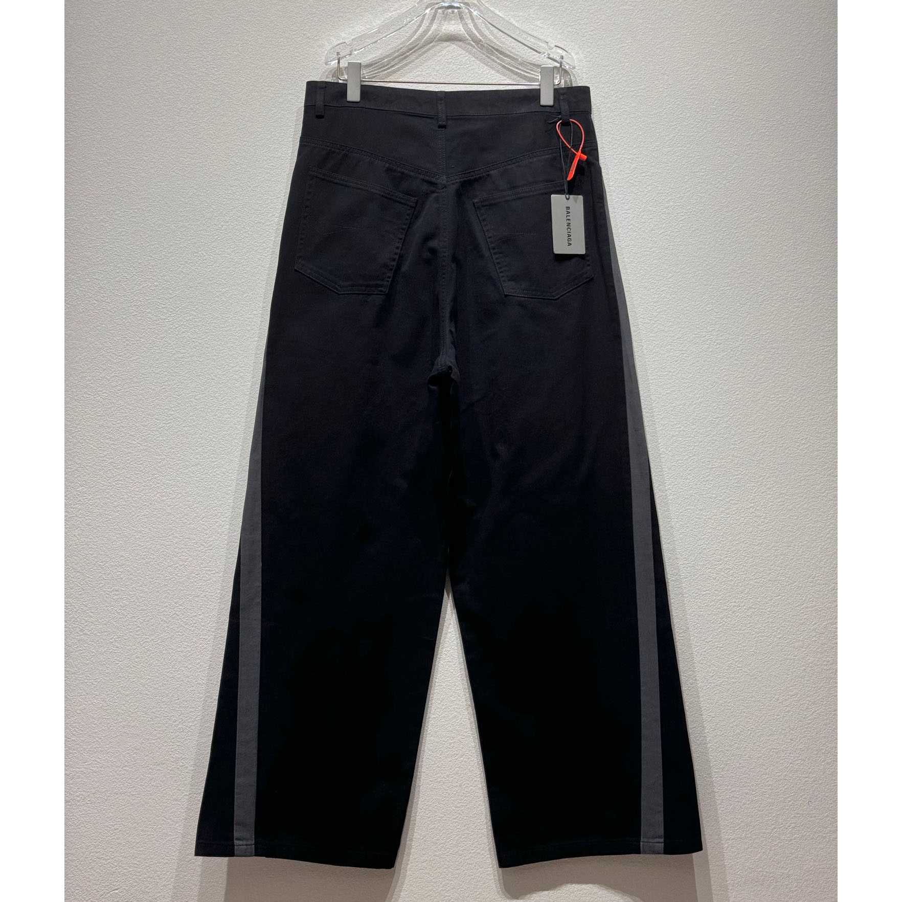 Balenciaga Under Armour® Tracksuit Denim Pants In Black  - 