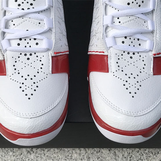 Jordan Air Jordan 23 White Varsity Red Sneaker   318376-161 - 