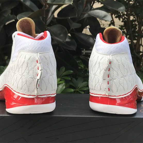 Jordan Air Jordan 23 White Varsity Red Sneaker   318376-161 - 