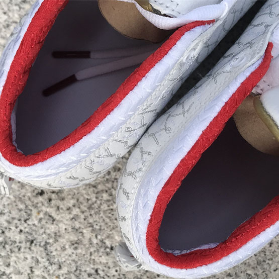 Jordan Air Jordan 23 White Varsity Red Sneaker   318376-161 - 