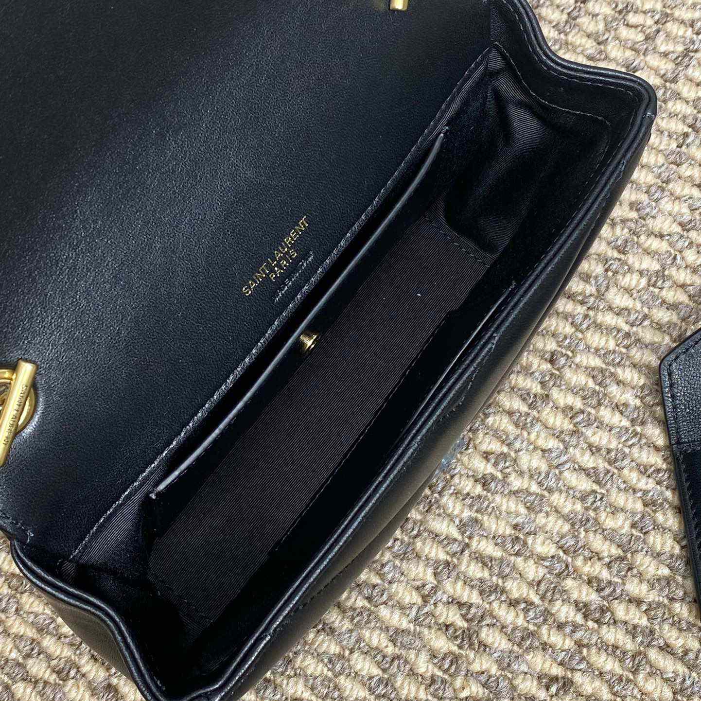 Saint Laurent Loulou Mini In Lambskin - 