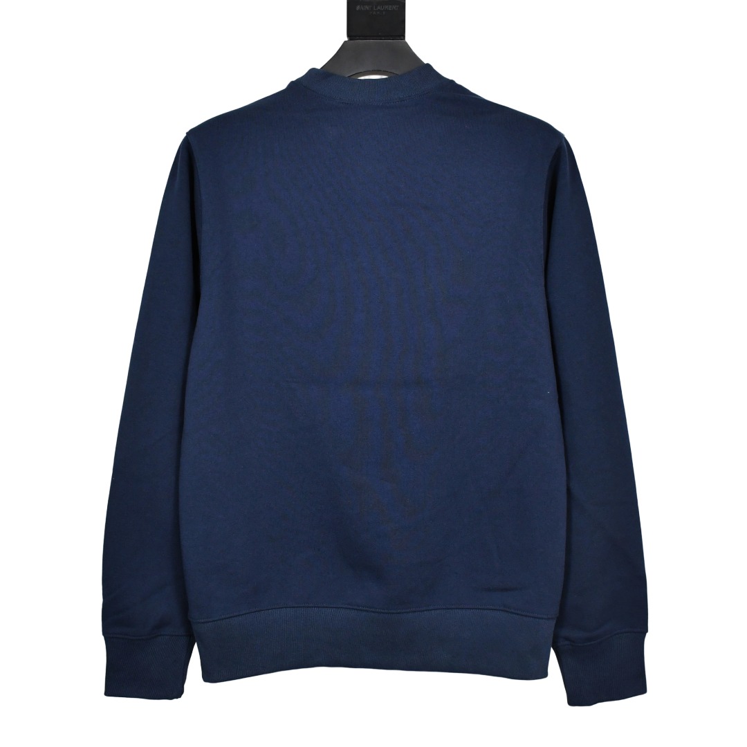 Supreme Kanji Logo Crewneck 'Navy blue' - 