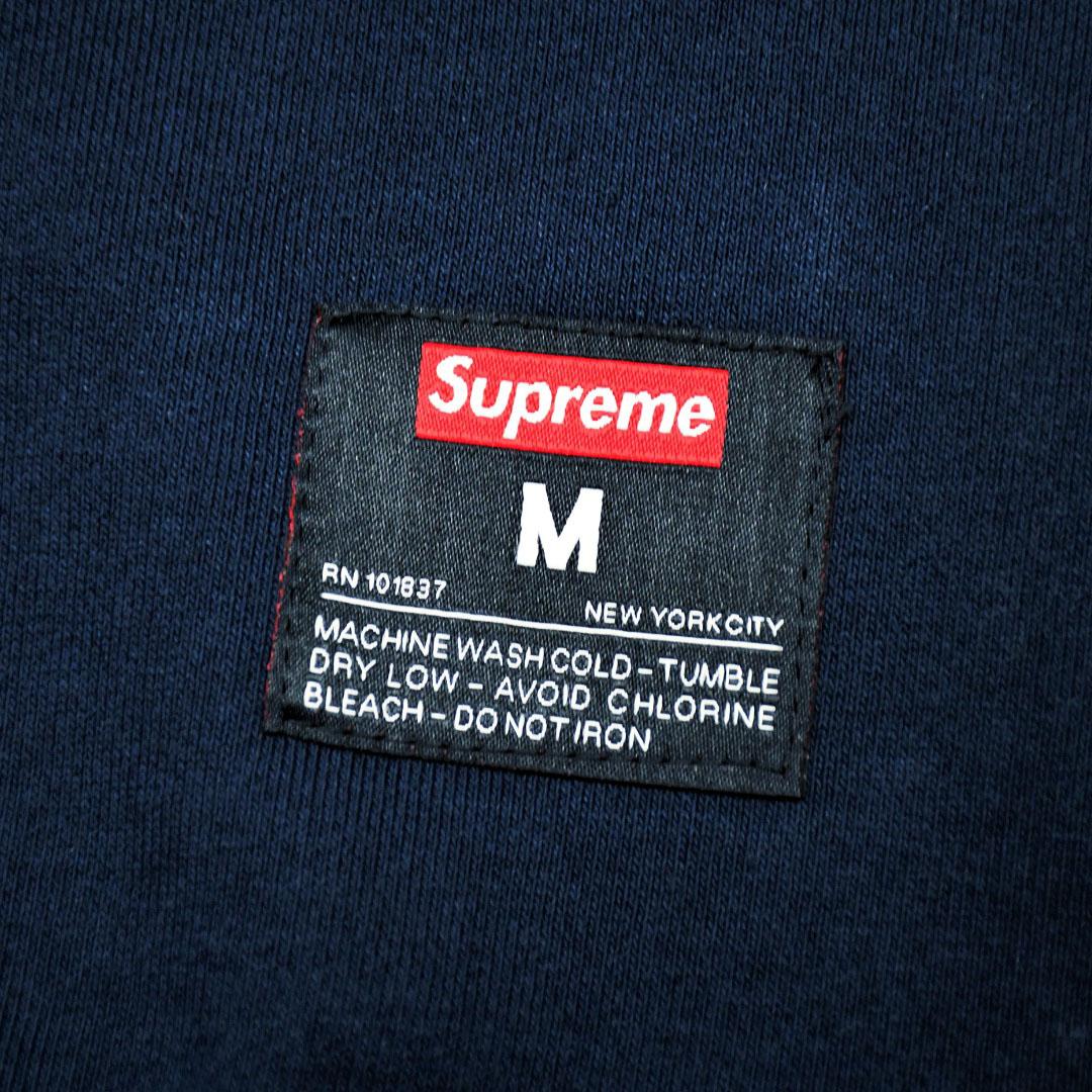 Supreme Kanji Logo Crewneck 'Navy blue' - 
