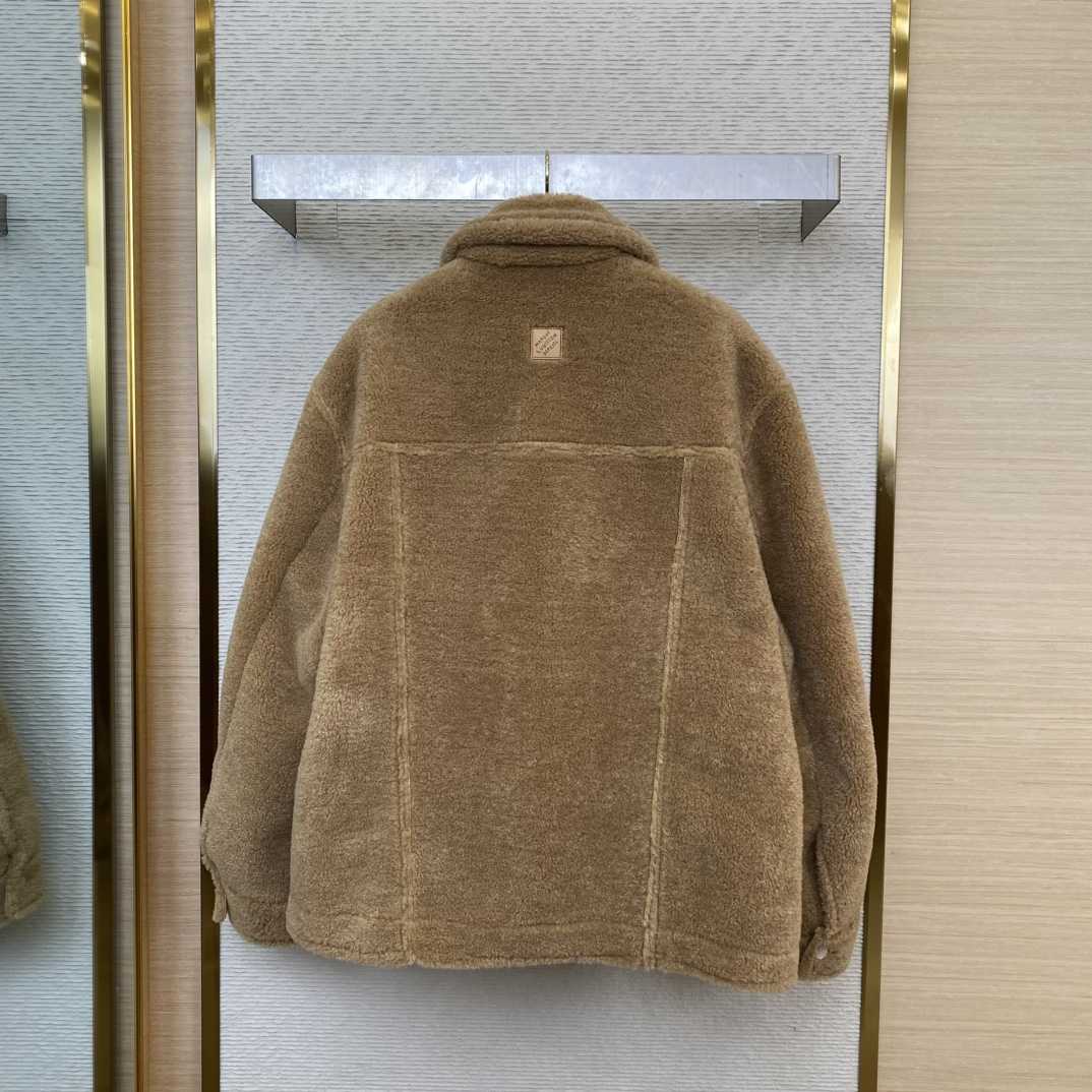 Louis Vuitton Shearling Trucker Jacket  1AGJGF - 