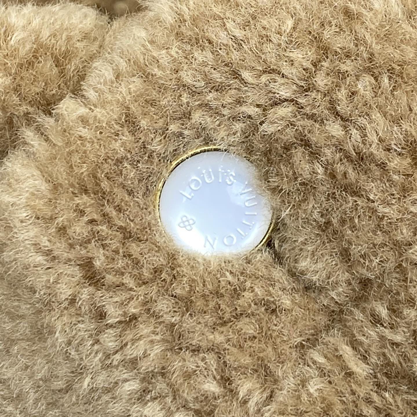 Louis Vuitton Shearling Trucker Jacket  1AGJGF - 