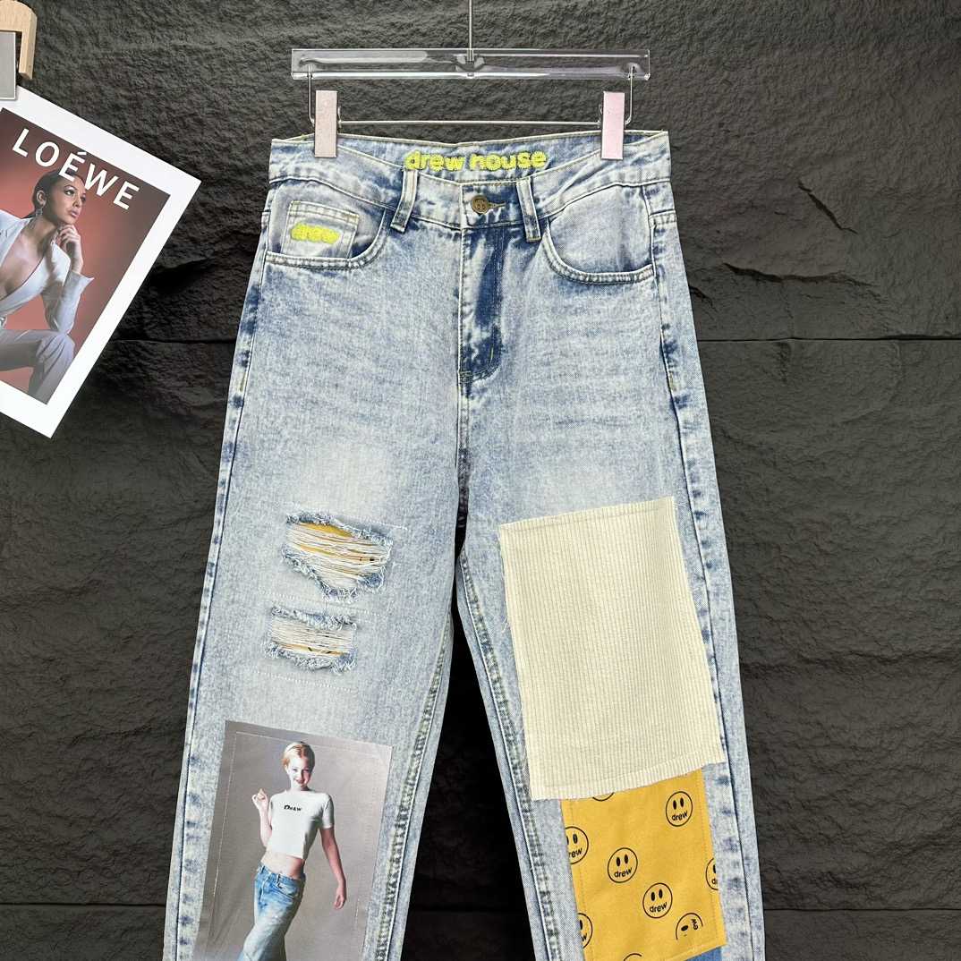 Japanese Brand × Streetwear × Vintage jeans Patch Design Pants - DesignerGu