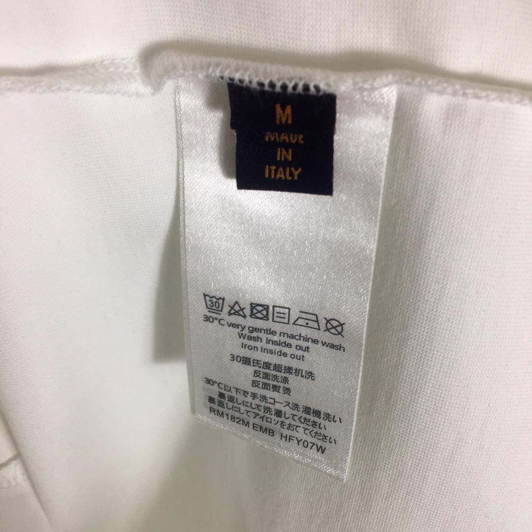 Louis Vuitton Embellished Short-Sleeved Cotton Crewneck - 