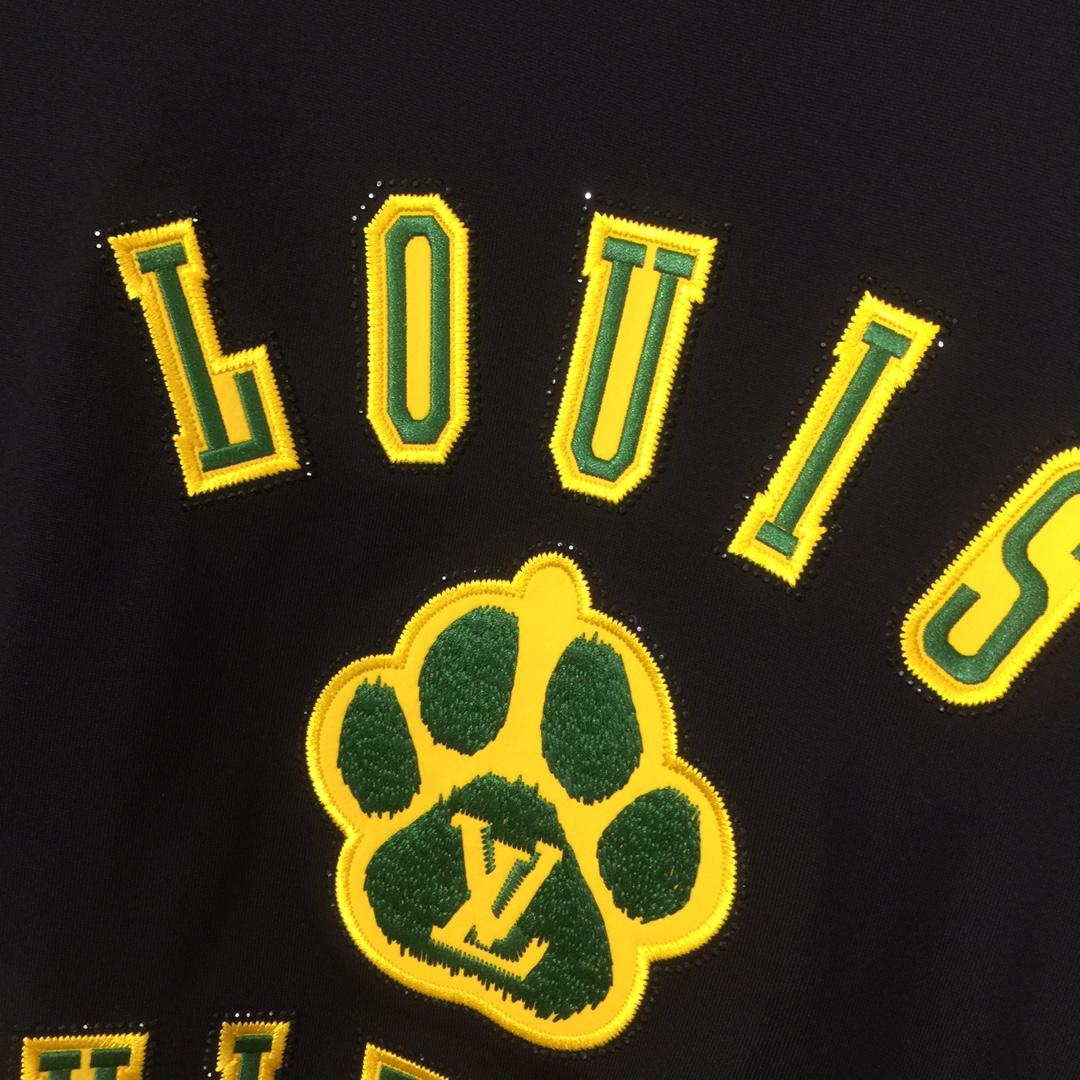 Louis Vuitton Embellished Short-Sleeved Cotton Crewneck - 
