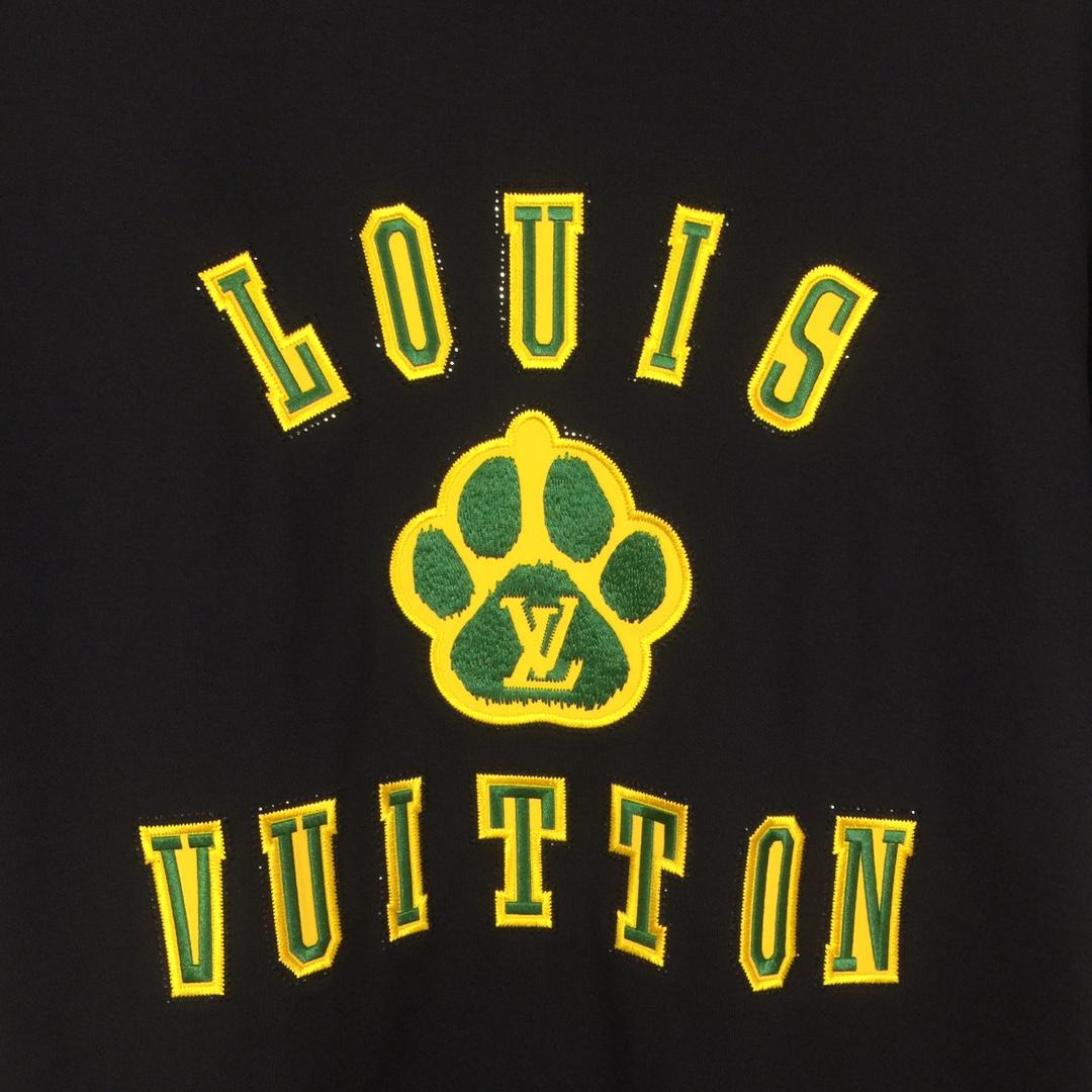 Louis Vuitton Embellished Short-Sleeved Cotton Crewneck - 