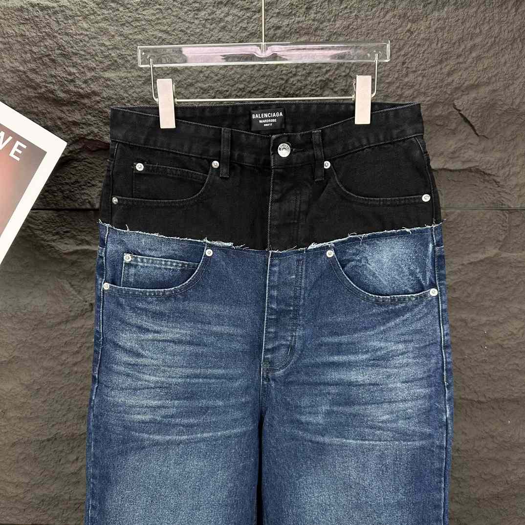 Balenciaga Cut-Up Baggy Pants - 