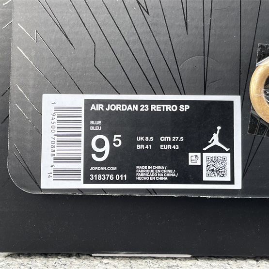 Jordan Air Jordan 23 Motorsports Wizards Sneaker    318376-011 - DesignerGu