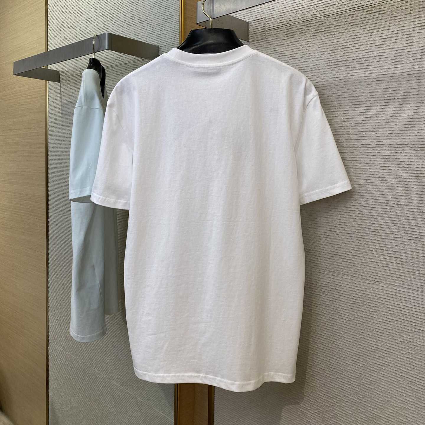 Gucci Embroidered Cotton Jersey T-shirt - 