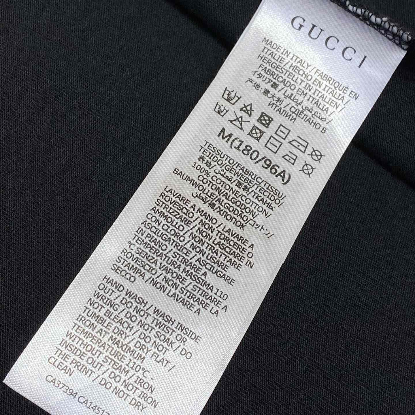 Gucci Embroidered Cotton Jersey T-shirt - 