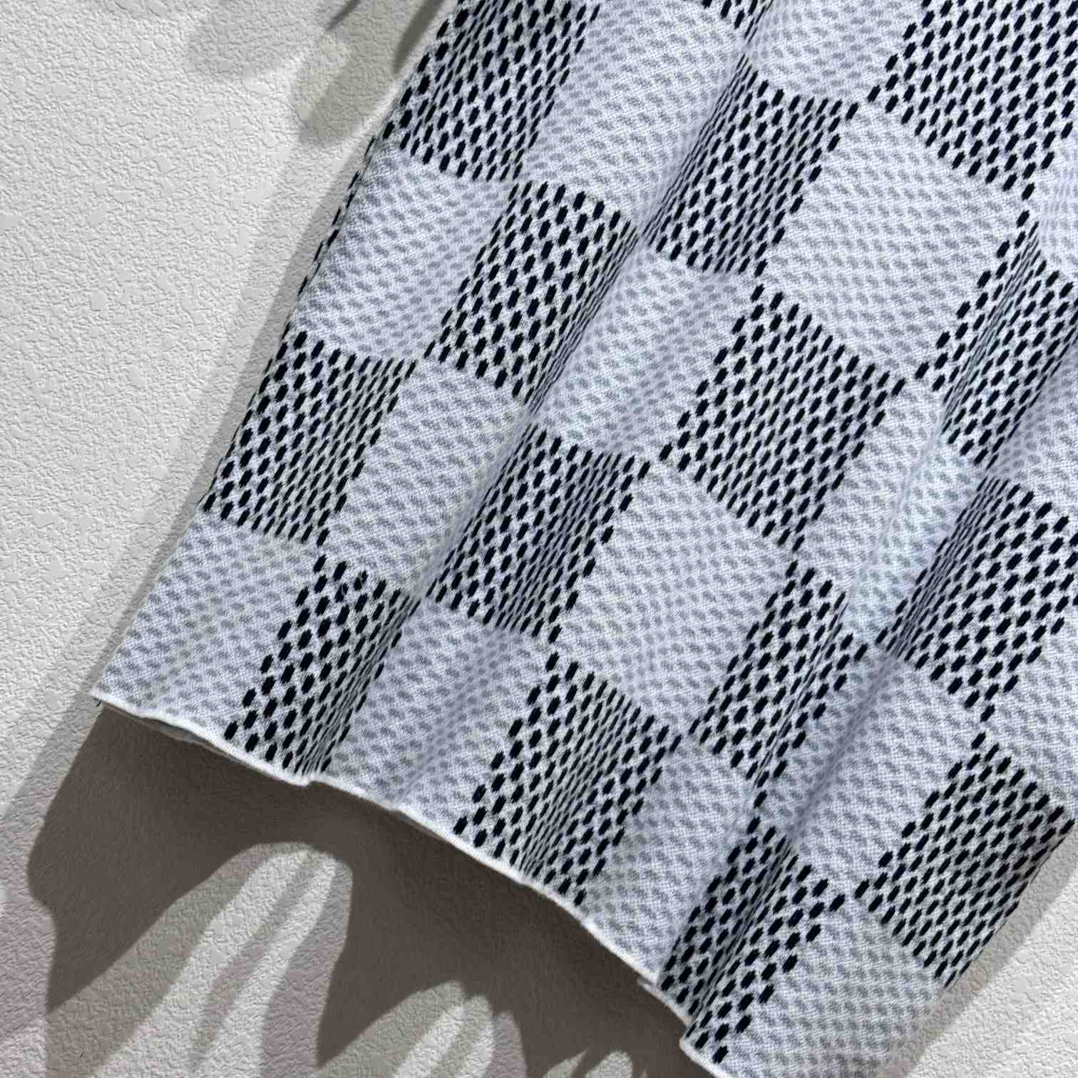 Louis Vuitton Damier Jacquard Short-Sleeved Crewneck   1AHEB7 - 