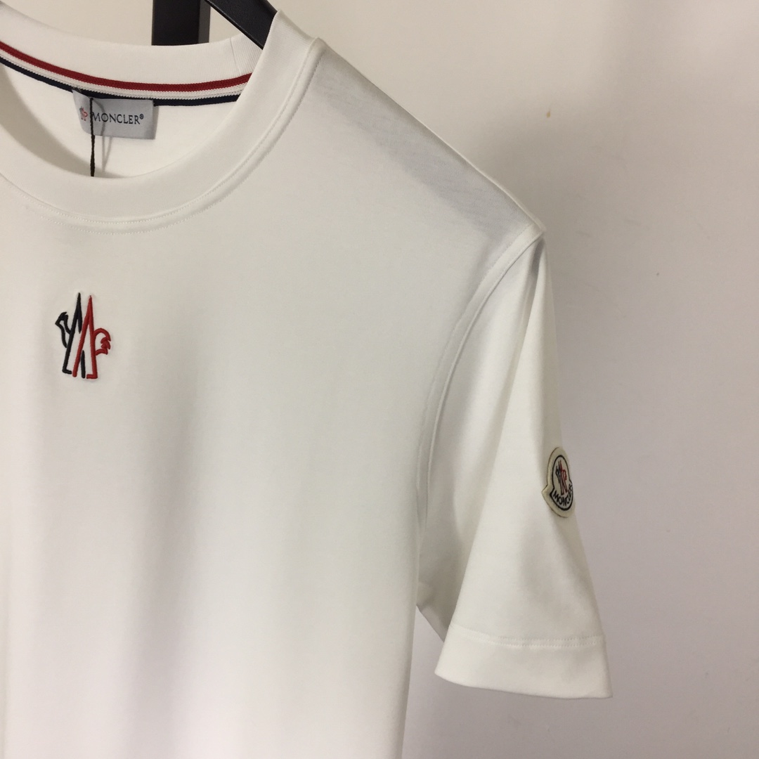 Moncler Logo Cotton T-shirt - 