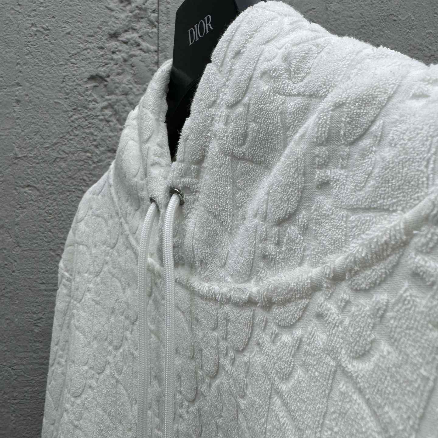 Dior Oblique Relaxed-Fit Hooded Sweatshirt    - 