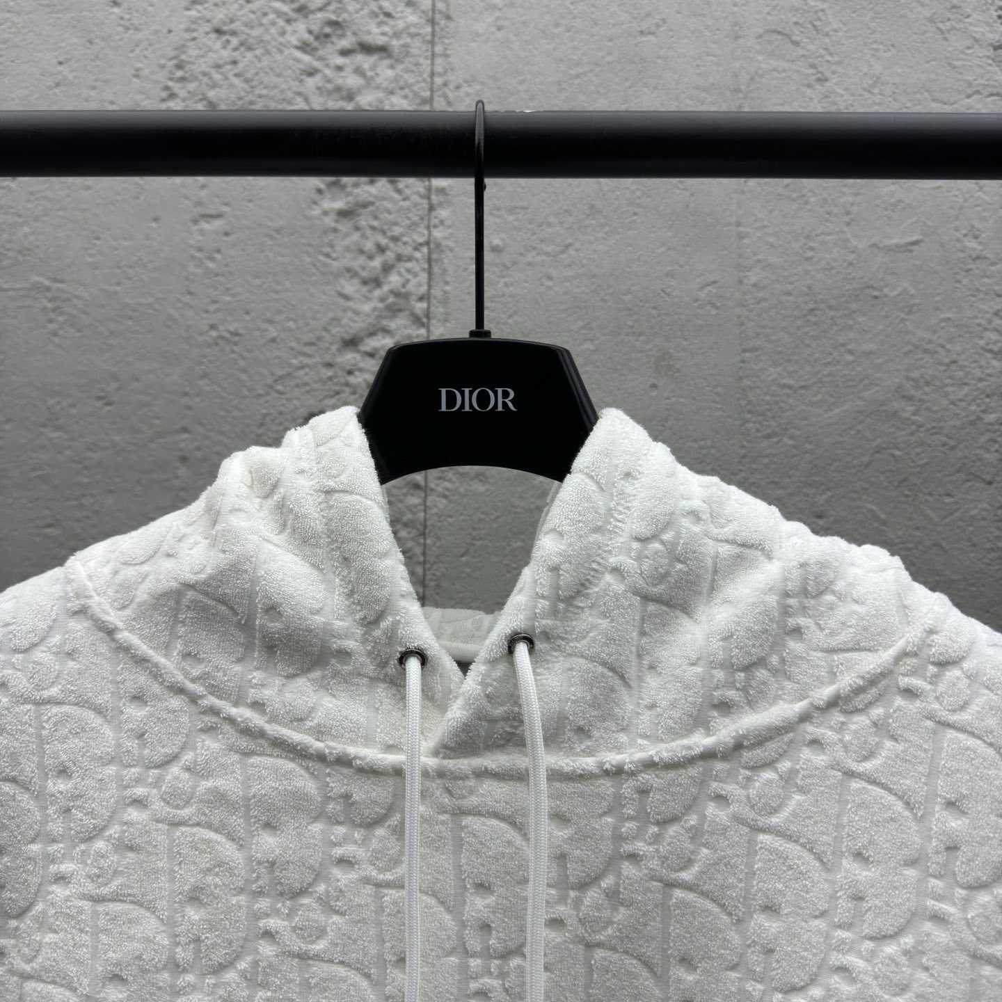 Dior Oblique Relaxed-Fit Hooded Sweatshirt    - 