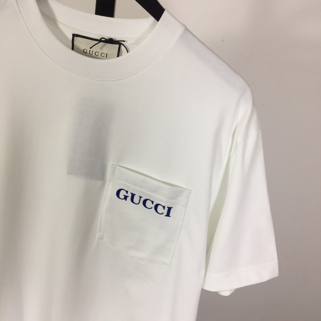 Gucci Cotton Jersey Printed T-shirt   - 