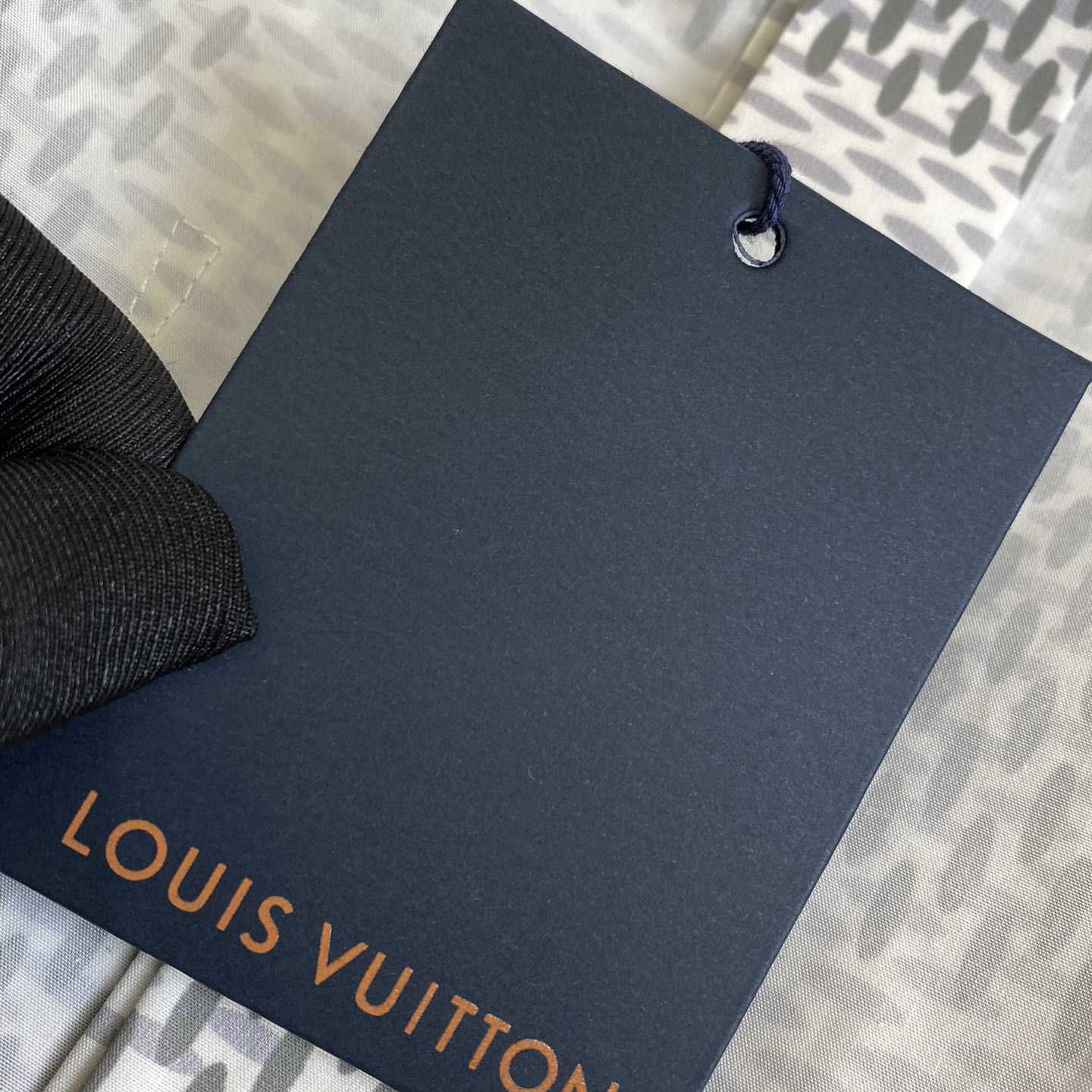 Louis Vuitton Damier Long-Sleeved Classic Cotton Shirt   1AFJDA - 