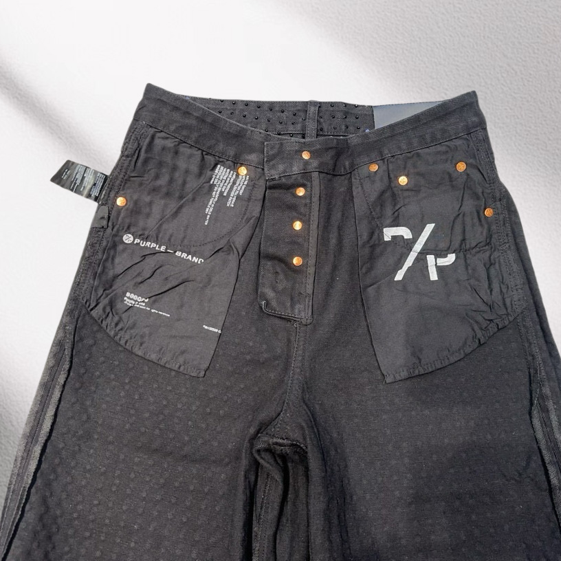 Purple-Brand Denim Shorts    6023 - 