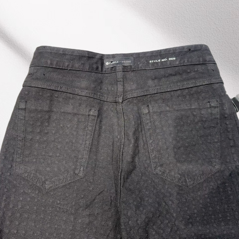Purple-Brand Denim Shorts    6023 - 