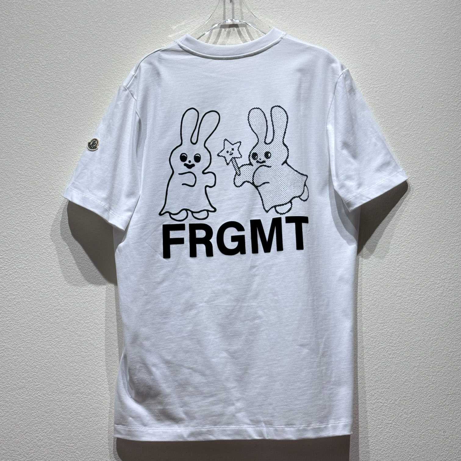 Moncler x FRGMT Cartoon Logo Cotton T-Shirt - 