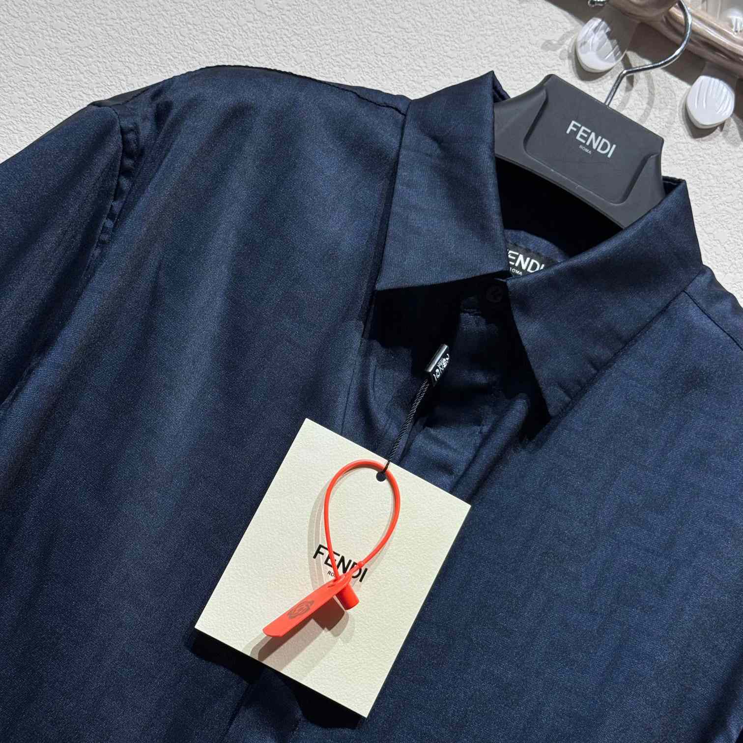Fendi Allover Logo Printed Buttoned Shirt - 