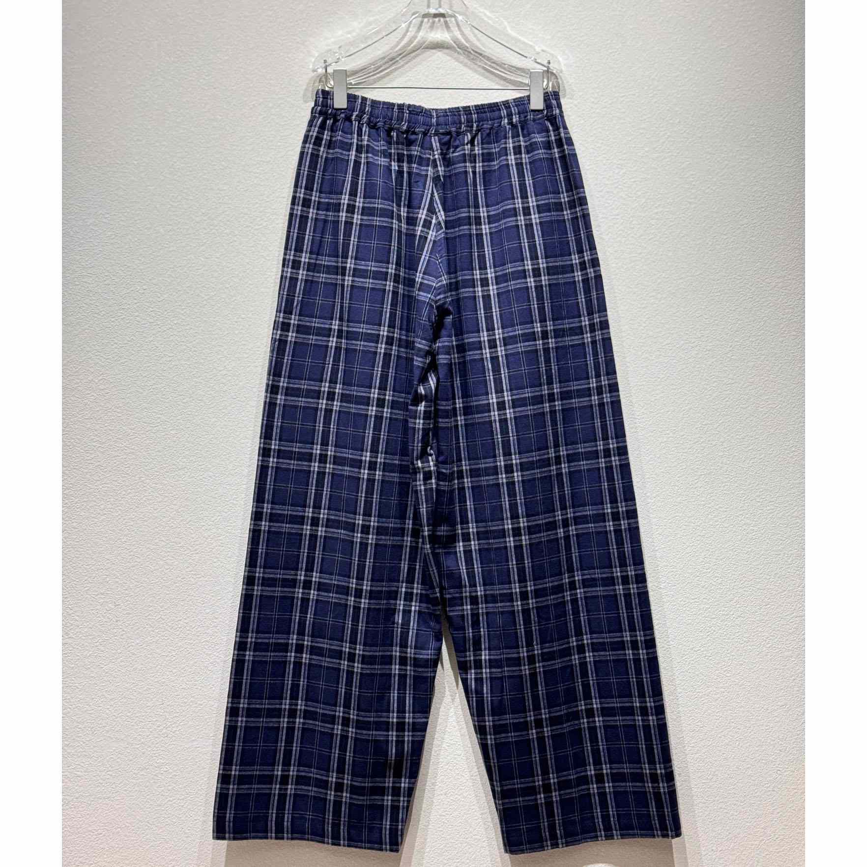 Balenciaga Plaid Casual Pants - 