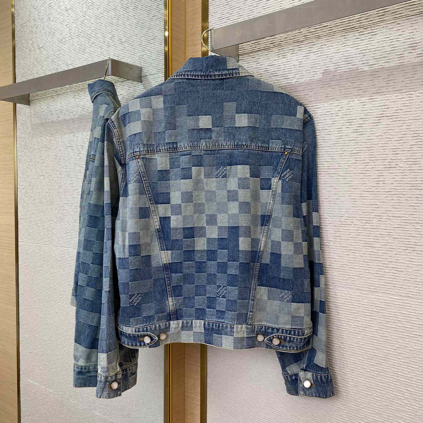 Louis Vuitton Damier Denim Jacket   - 