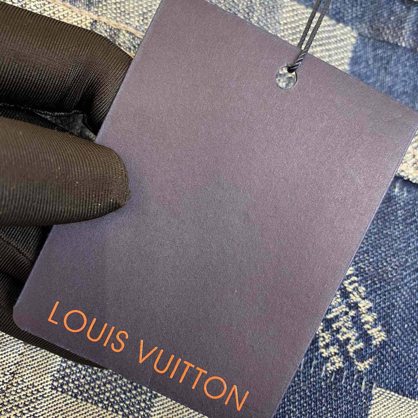 Louis Vuitton Damier Denim Jacket   - 