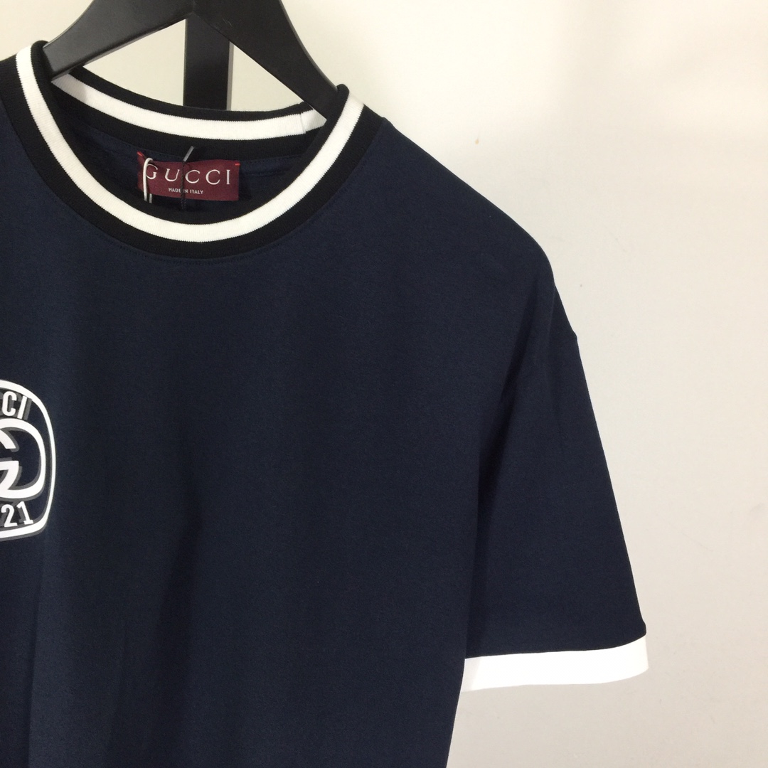Gucci Cotton Jersey T-shirt With Embroidery - 