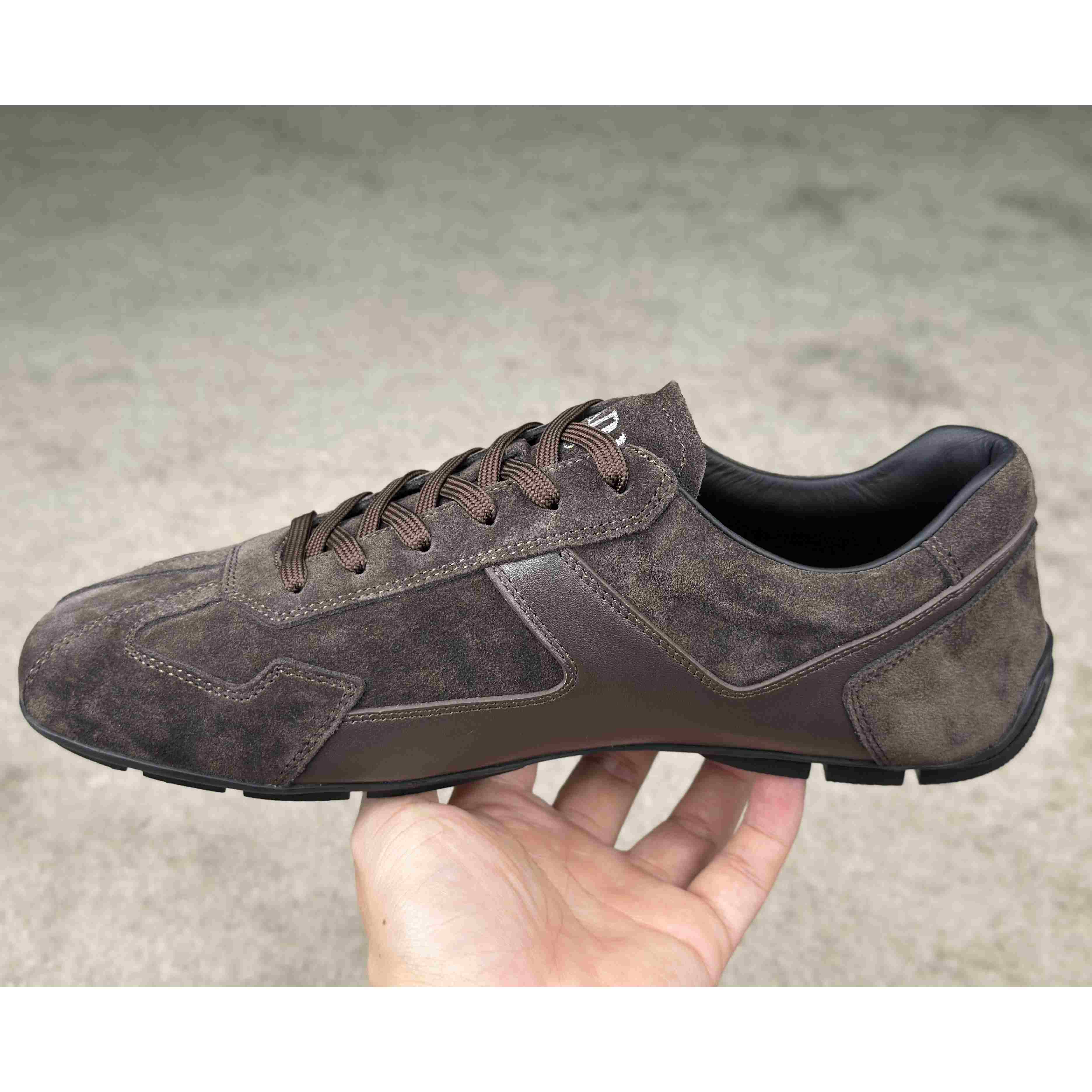 Prada Leather Male Sneaker - 