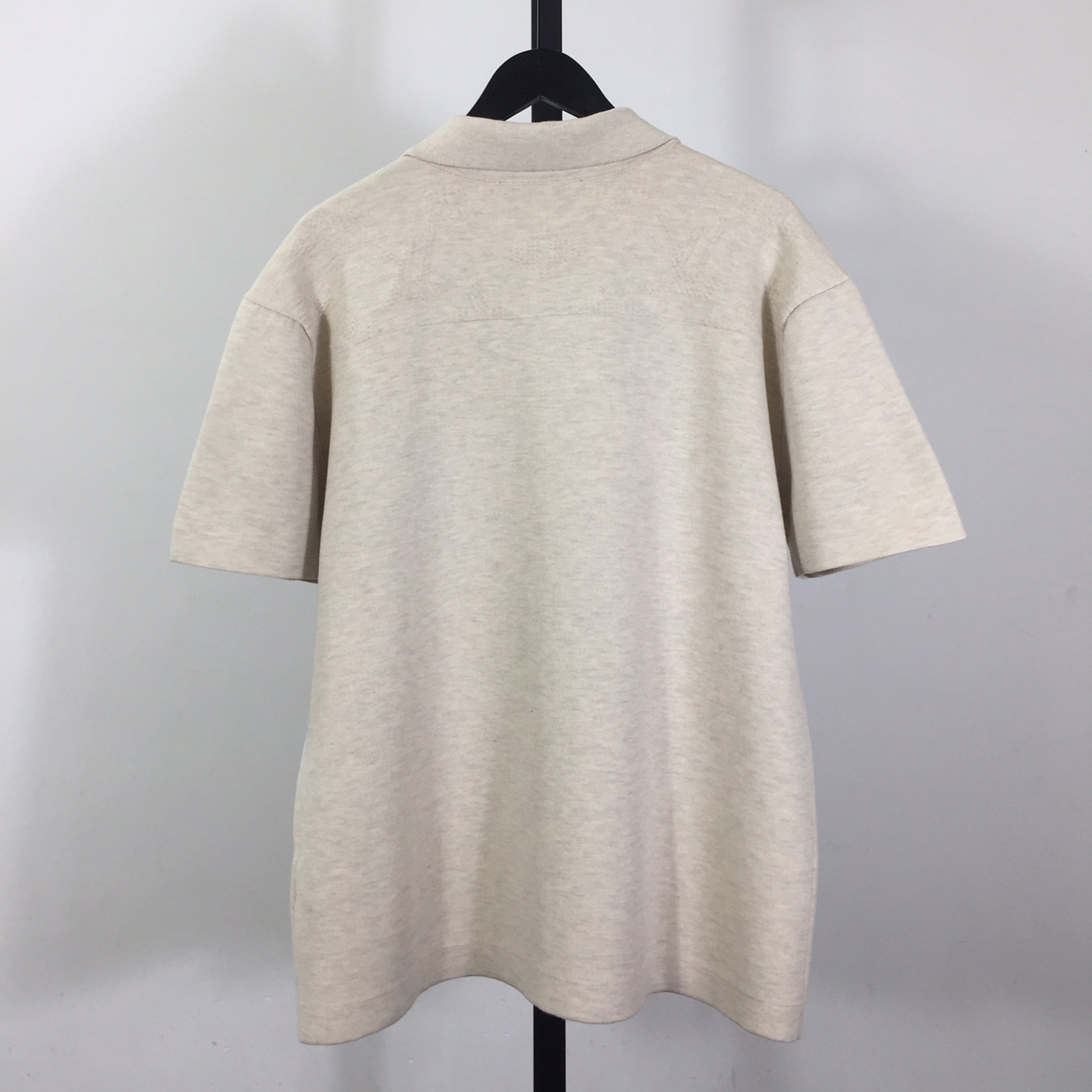 Louis Vuitton Monogram Embossed Short-Sleeved Knit Shirt - 