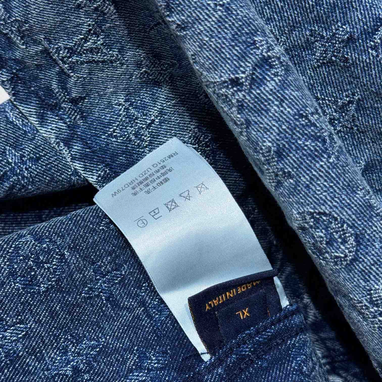 Louis Vuitton Monogram Denim Shirts - 