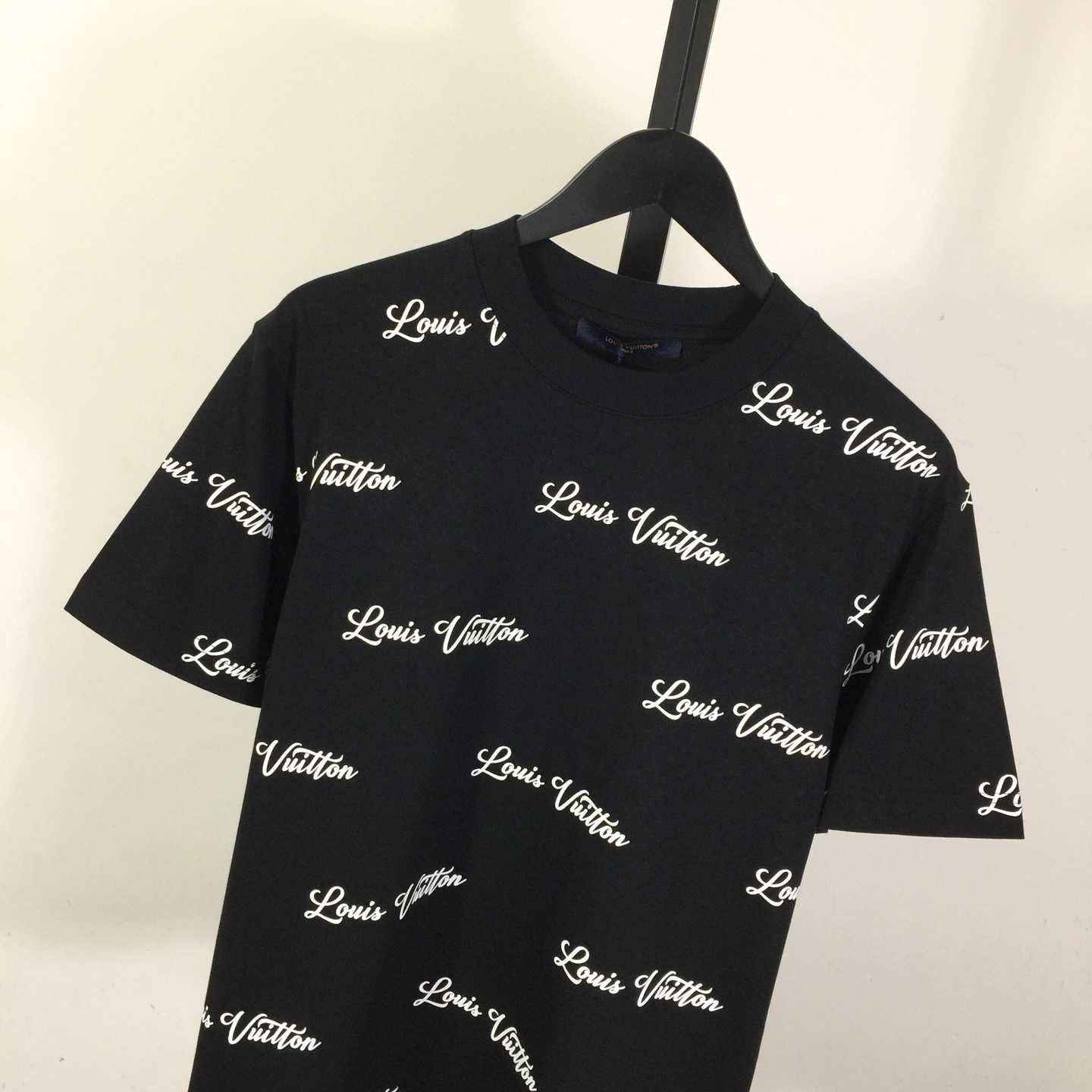 Louis Vuitton Logo Cotton T-Shirt - 