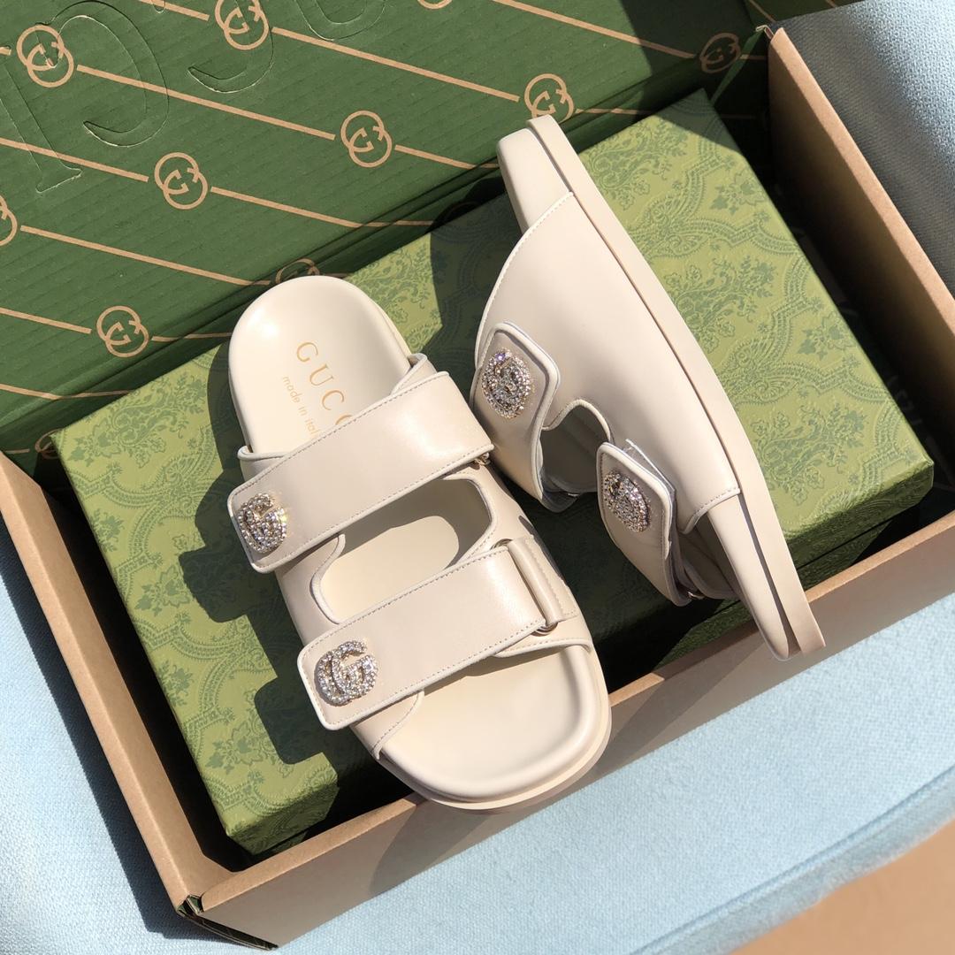Gucci Women's Double G Sandal - 