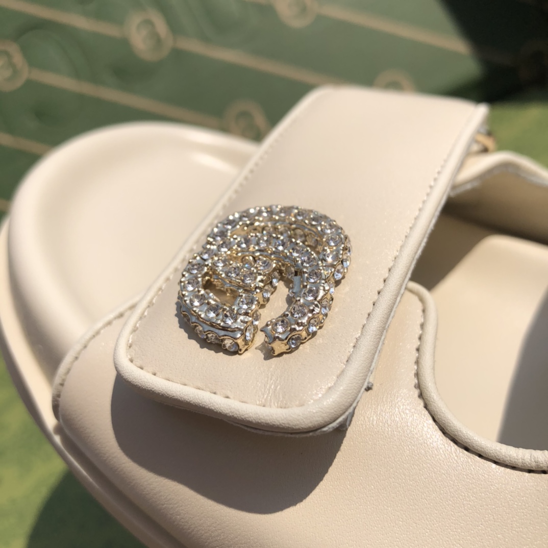 Gucci Women's Double G Sandal - 