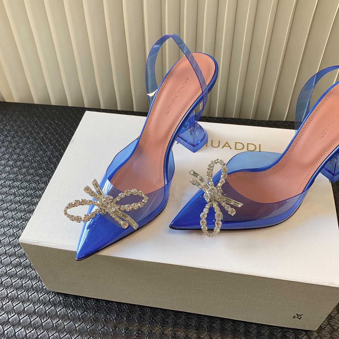 Amina Muaddi Slingbacks - DesignerGu