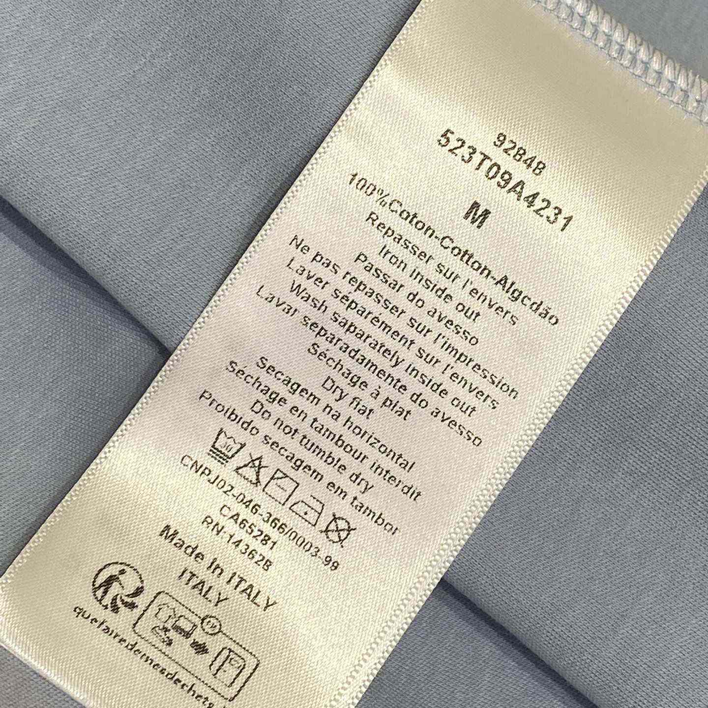 Dior Cotton Jersey With Signature - 