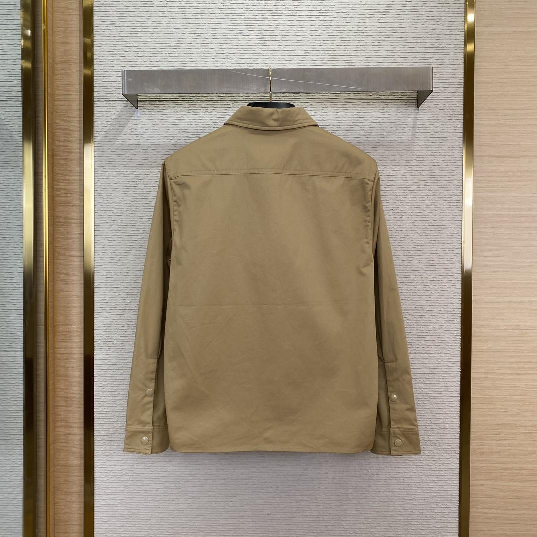 Moncler Gabardine Cotton Shirt Jacket - 
