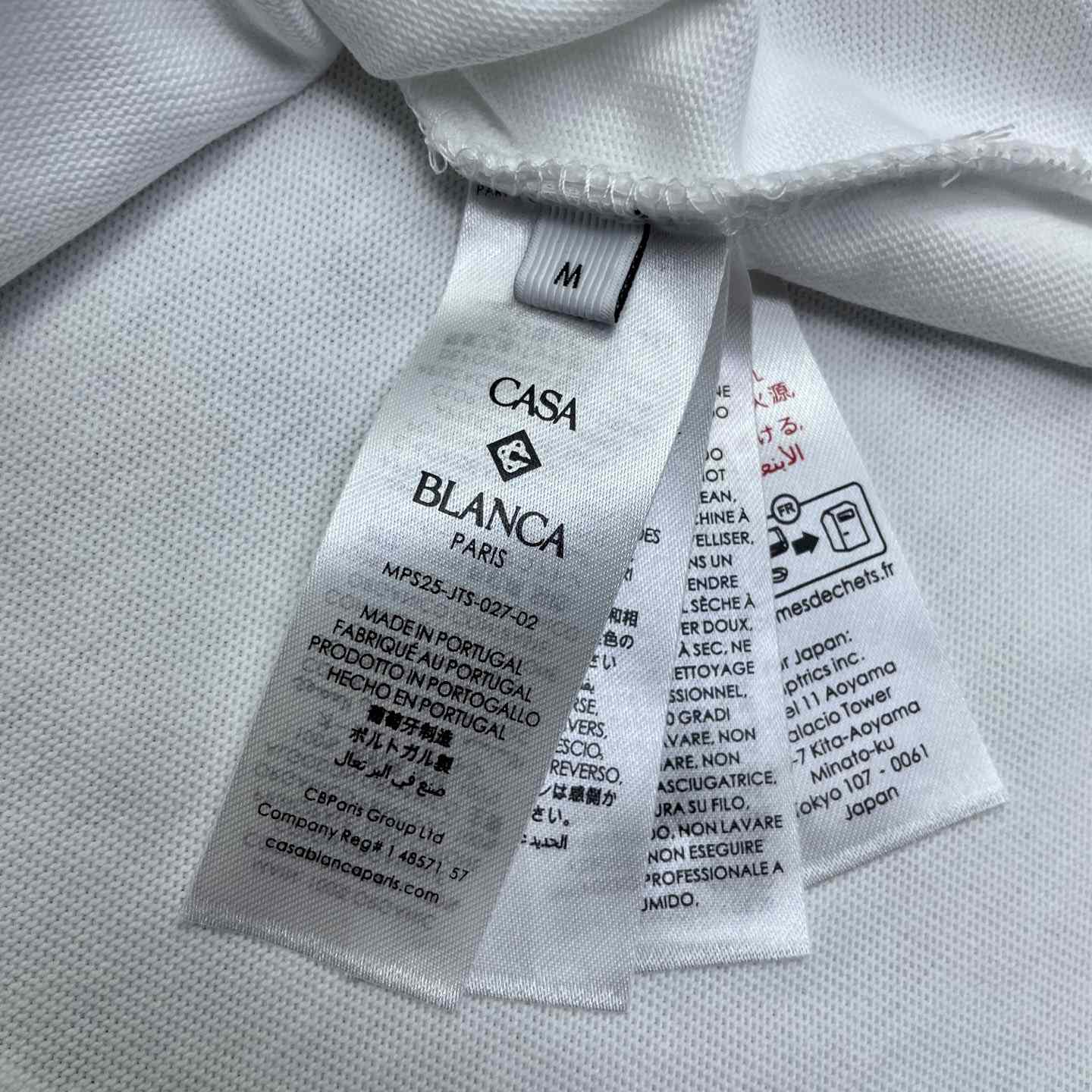 Casablanca Tennis Club Icon T-shirt   C973 - DesignerGu