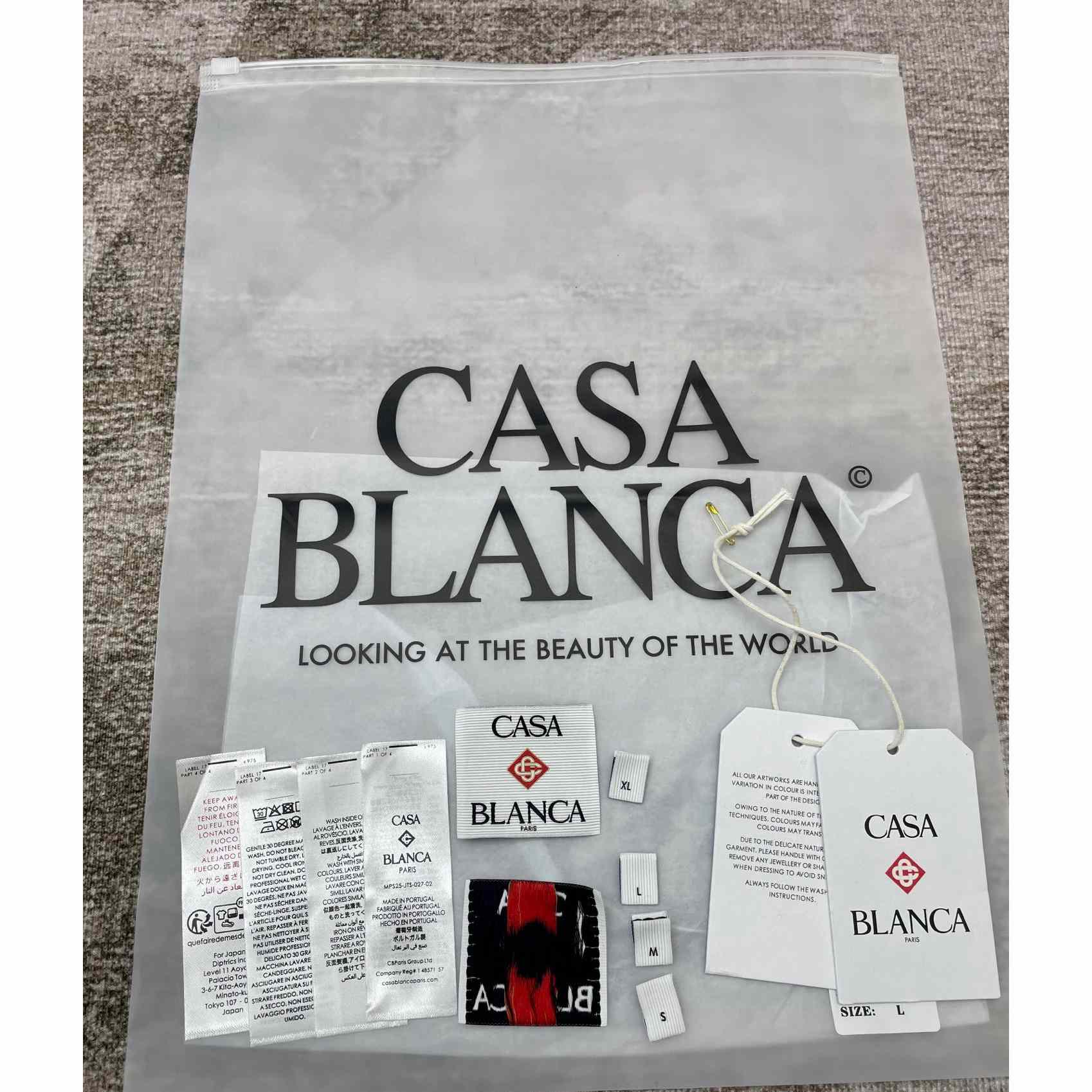 Casablanca Tennis Club Icon T-shirt   C973 - DesignerGu